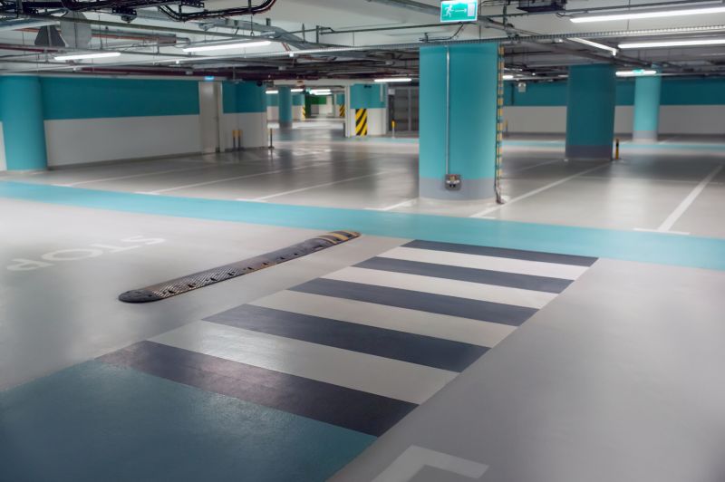 Parking Garage Striping in Katy, TX