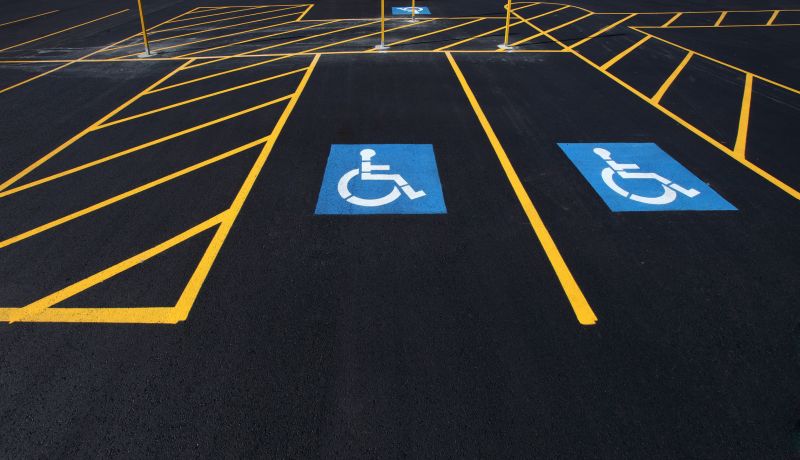 Parking Space Marking in Acworth, GA