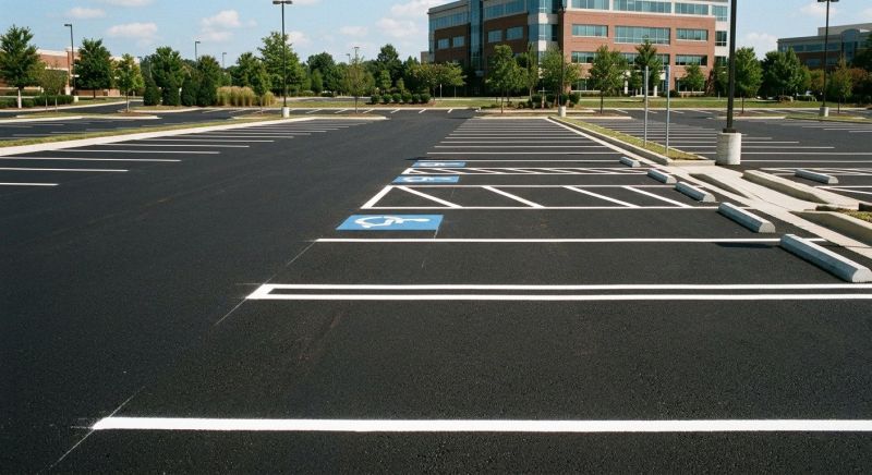 Asphalt Marking in Orange County, CA