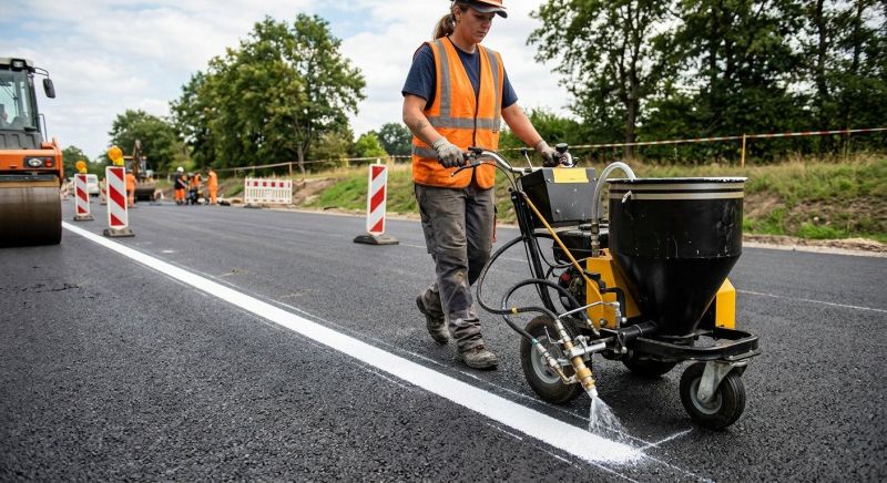 Asphalt Marking in Katy, TX