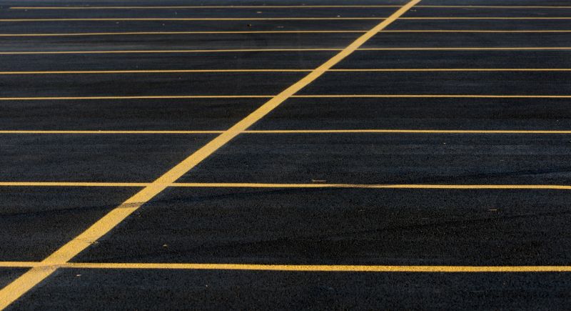 Asphalt Painting in Gwinnett County, GA