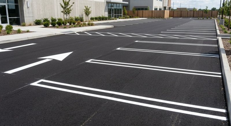Commercial Asphalt Painting in Katy, TX