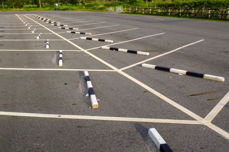 Concrete Parking Lot Striping in Canton, GA