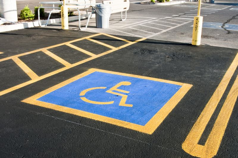 Disability Parking Marking in Palm Springs, CA