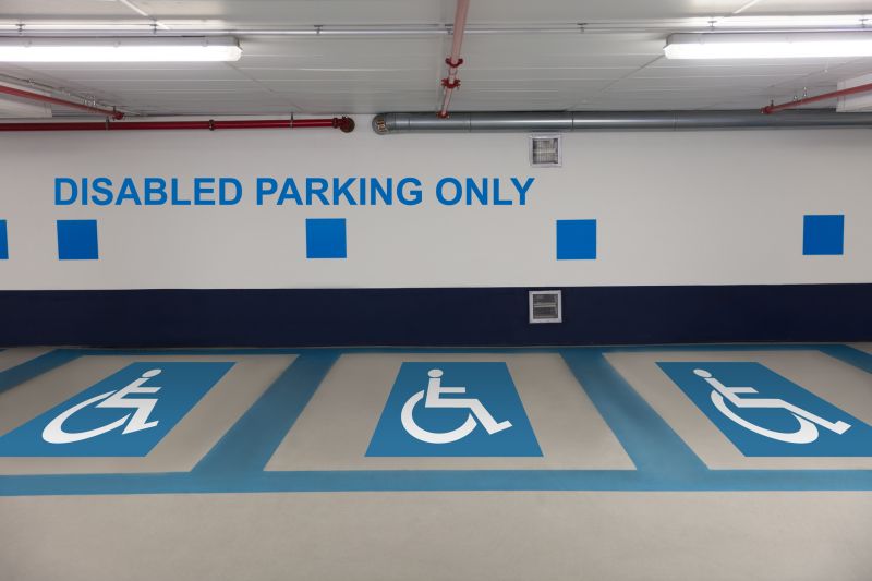 Disability Parking Marking in Orange County, CA