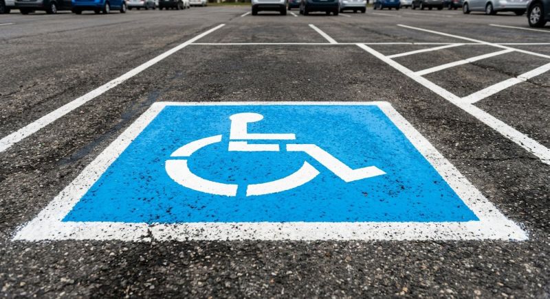 Disability Parking Marking in Temecula, CA