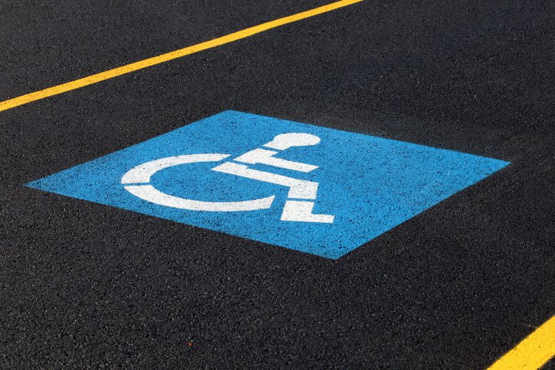 Disability Parking Marking in Acworth, GA