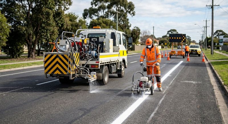 Lane Marking Service in Hilton Head Island, SC