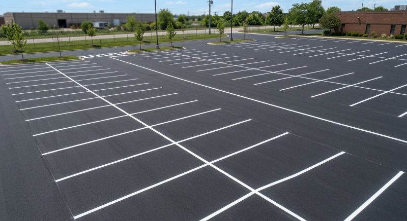 Parking Area Striping in Los Angeles, CA