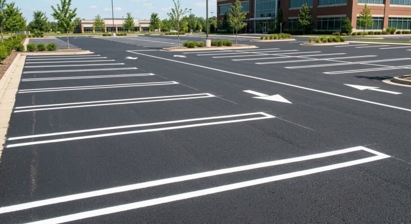 Parking Line Painting in Palm Springs, CA