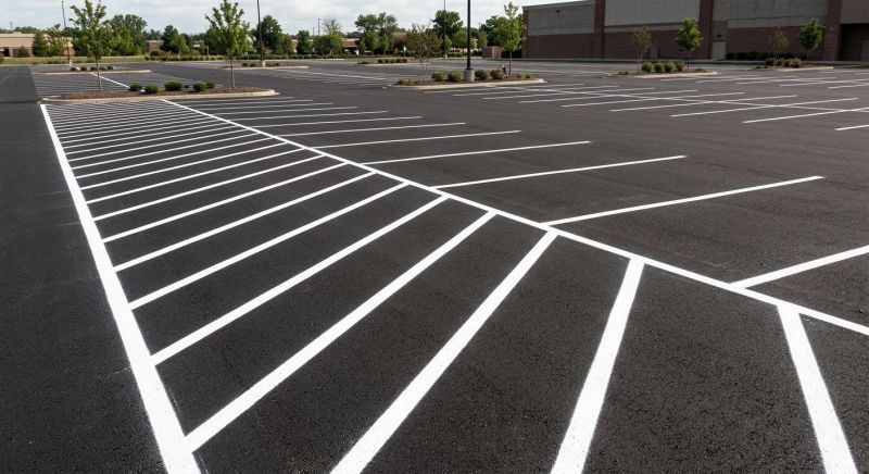 Parking Line Painting in Palm Springs, CA