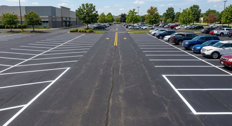 Parking Line Painting in Gwinnett County, GA