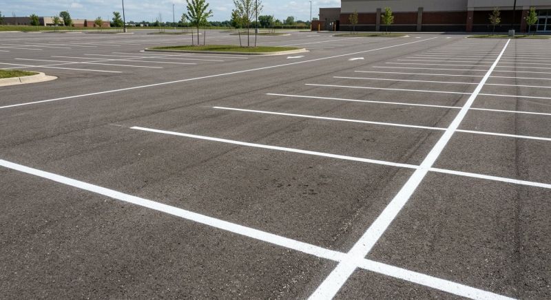 Parking Lot Painting in Katy, TX