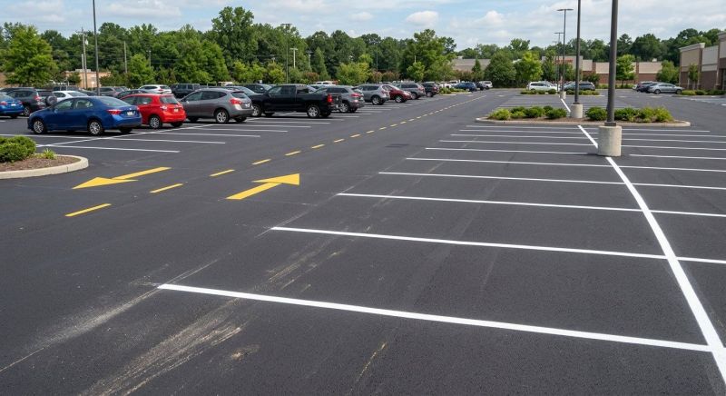 Parking Lot Striping in Savannah, GA