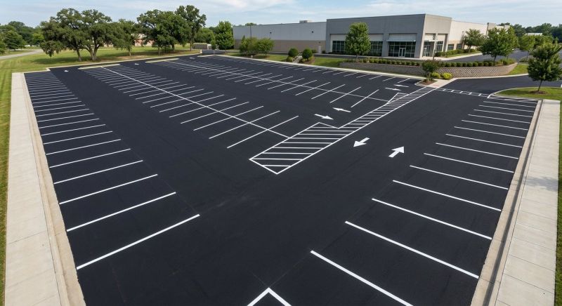 Parking Lot Striping in Savannah, GA