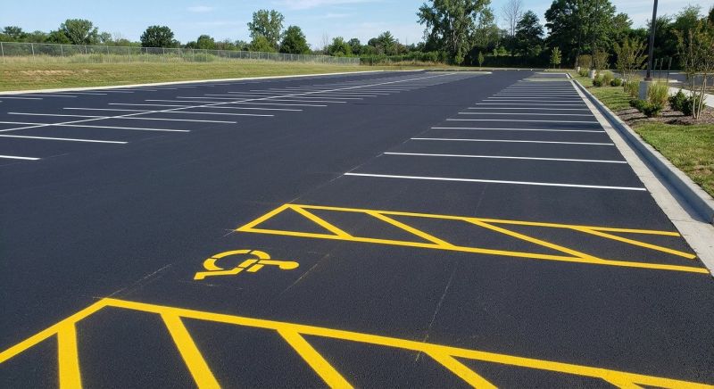 Parking Space Marking in Canton, GA