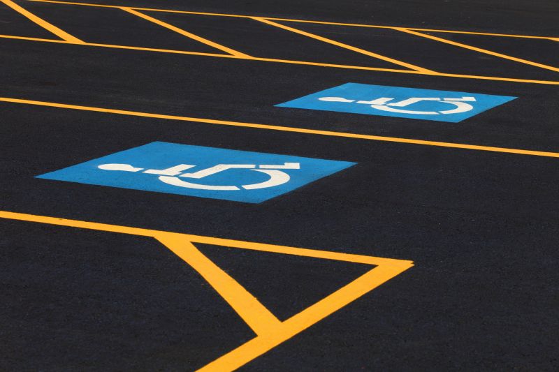 Parking Space Marking in Palm Springs, CA