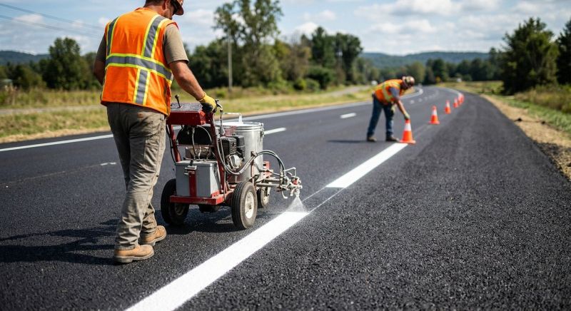 Pavement Striping Service in Hilton Head Island, SC